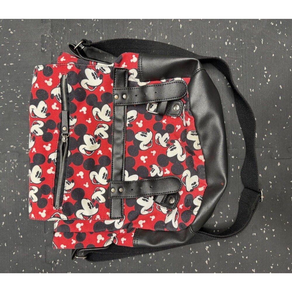 Disney Store Mickey Mouse Red/Black/White Rucksack Style Bag Backpack One Size
